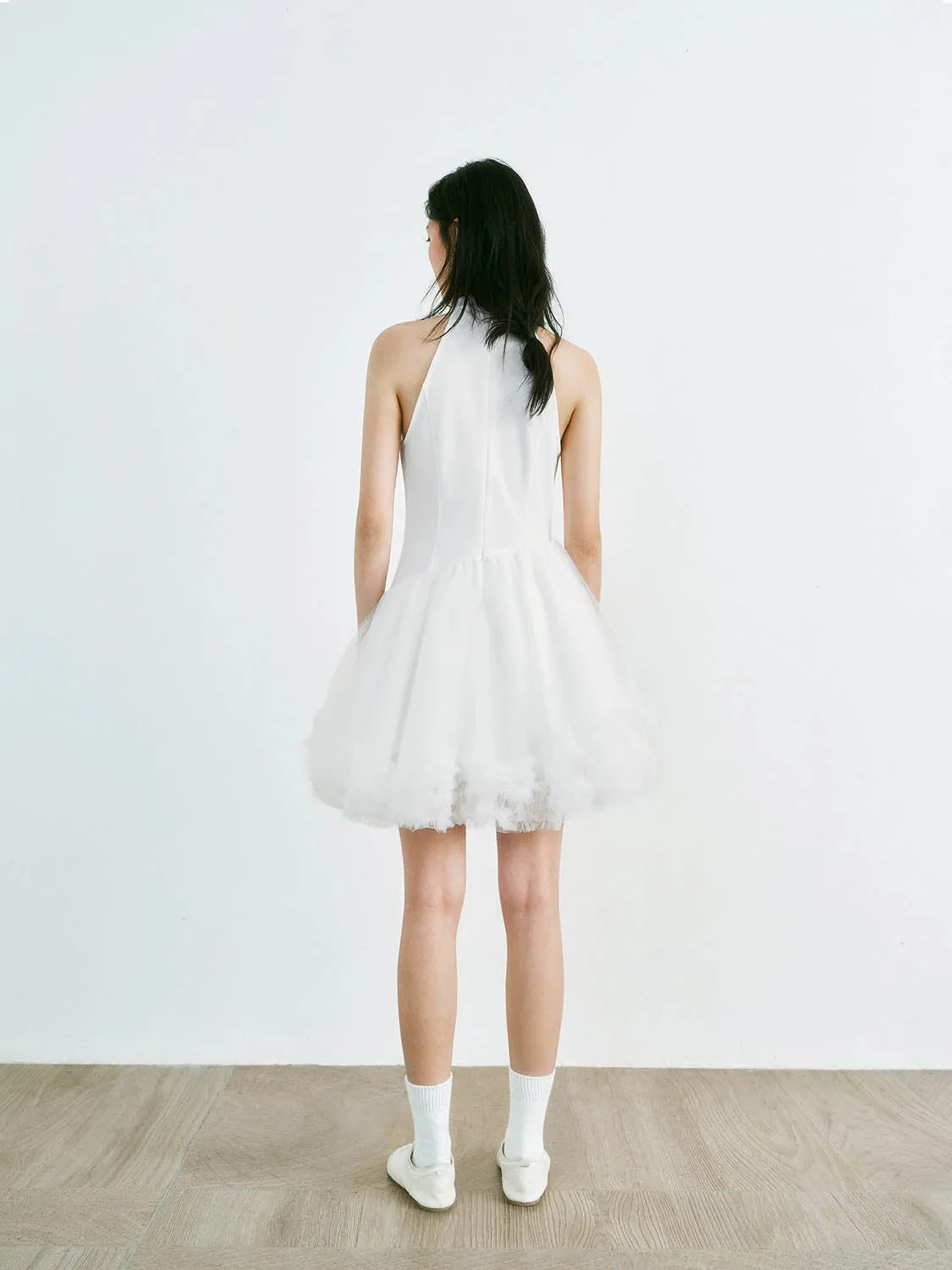 Mesh Sleeveless Dresses