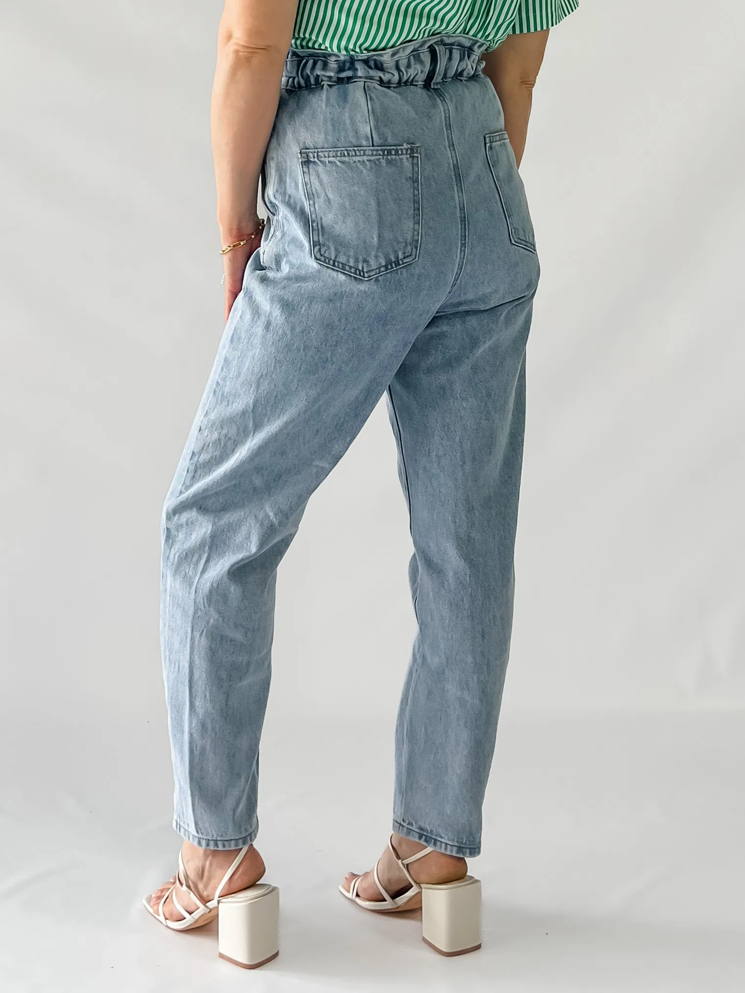 MIRANDA JEANS - LIGHT BLUE WASH