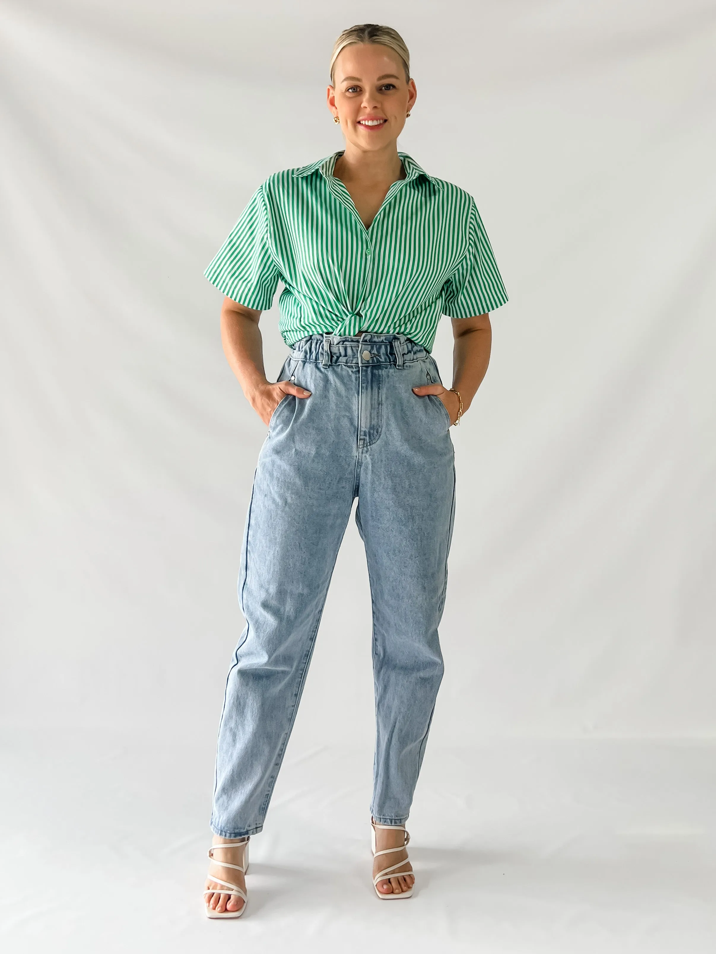 MIRANDA JEANS - LIGHT BLUE WASH