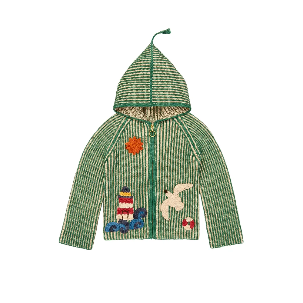Misha & Puff Seaside Plum Island Beach Jacket, Lawn