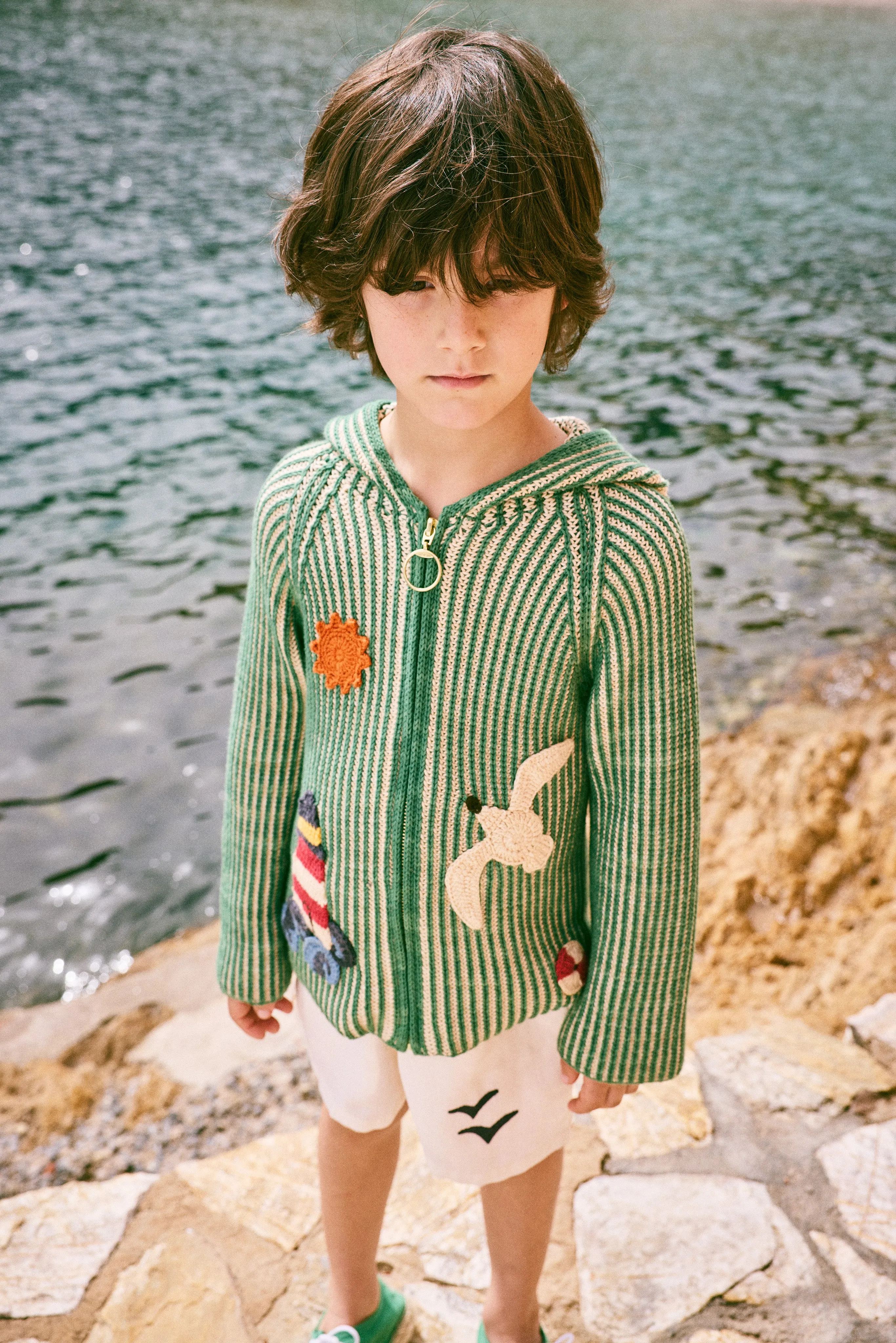 Misha & Puff Seaside Plum Island Beach Jacket, Lawn