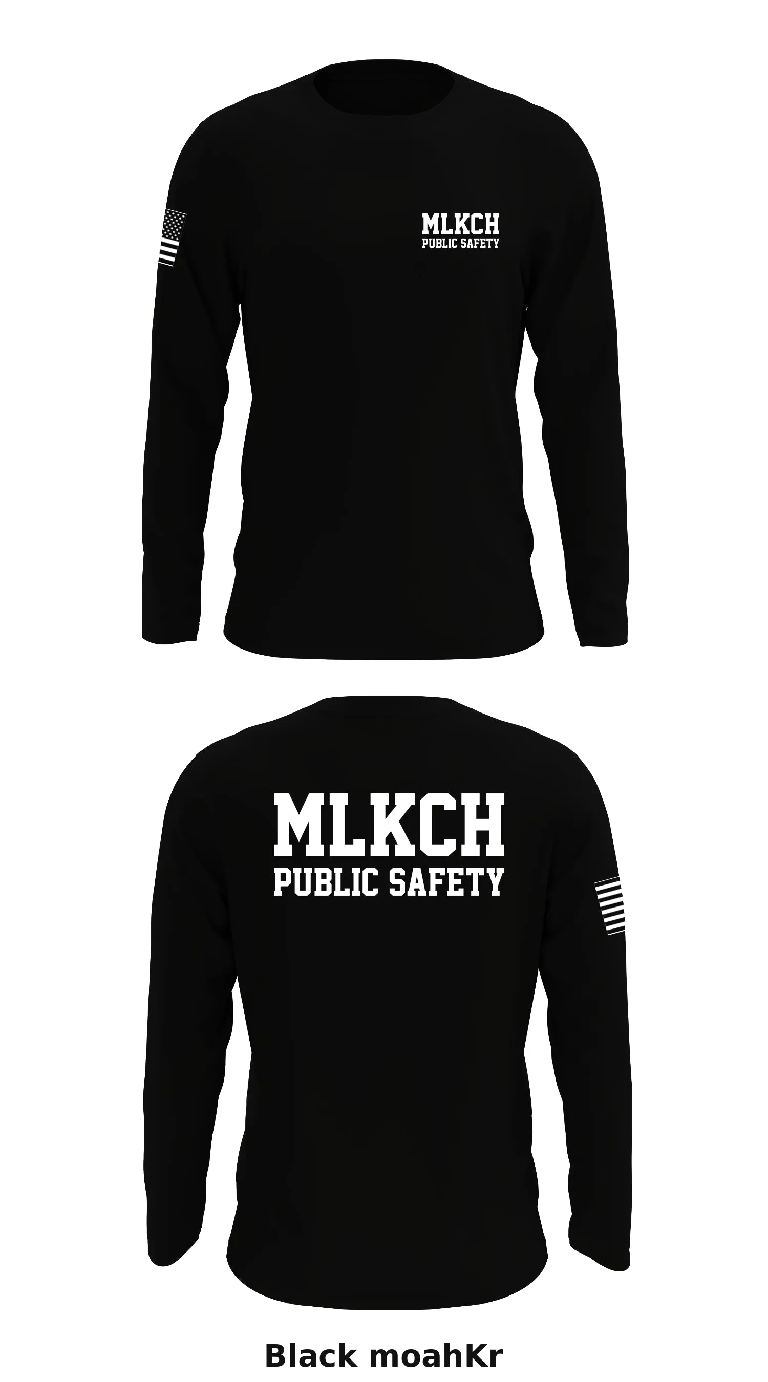 MLKCH Public Safety  Store 1 Core Men's LS Performance Tee - moahKr