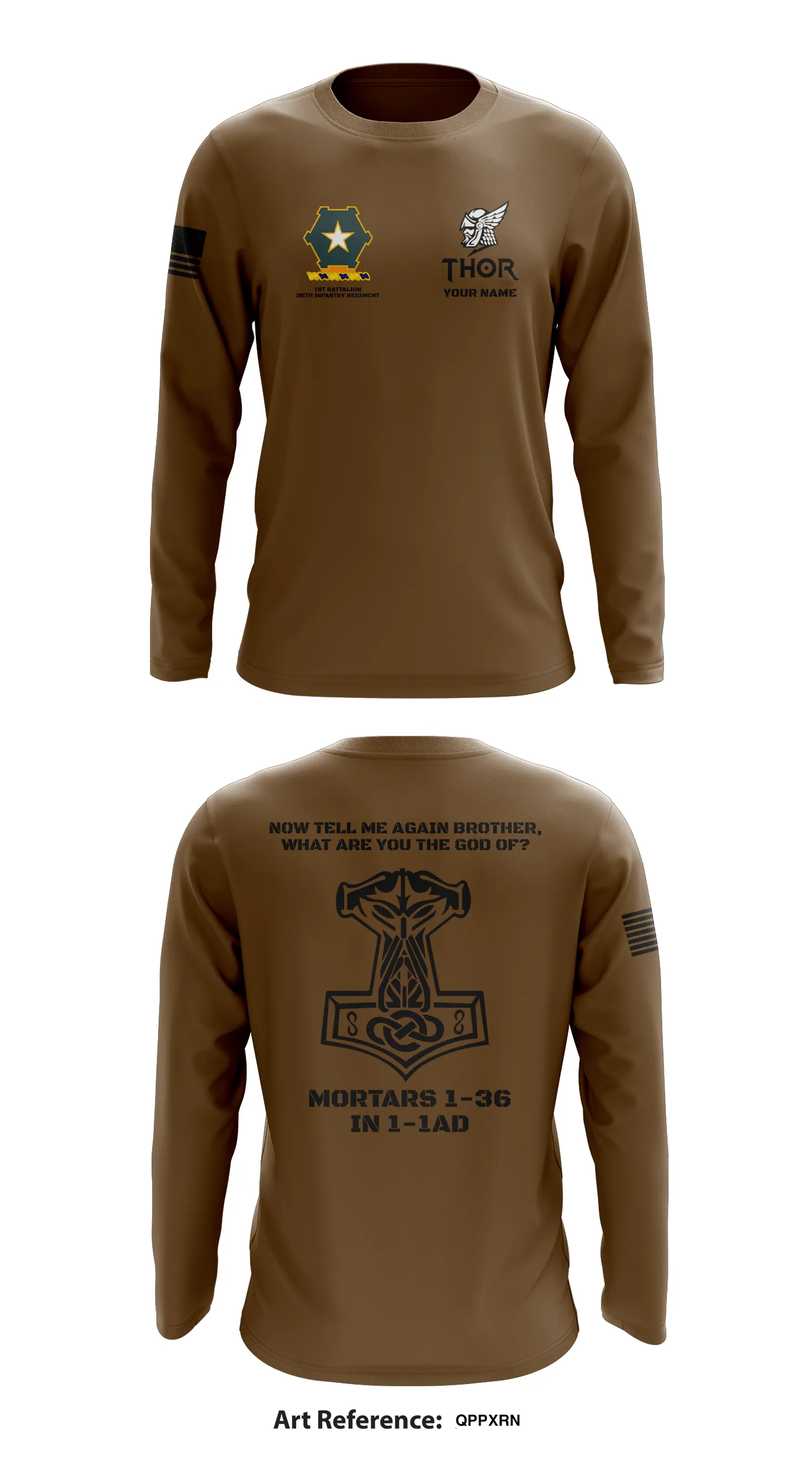 Mortars 1-36 IN 1-1AD  Core Men's LS Performance Tee - QPpxrn