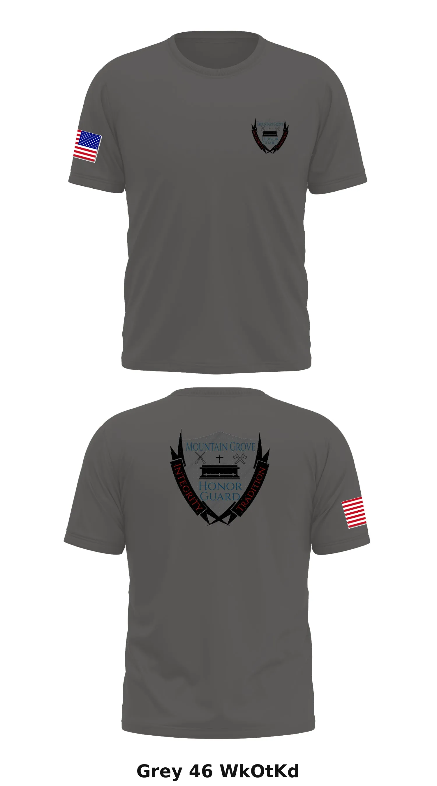 Mtn Grove Honor Guard Store 1 Core Men's SS Performance Tee - WkOtKd