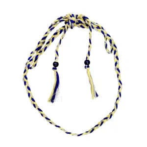 Multicolor Tassel Cotton Lurex Belt