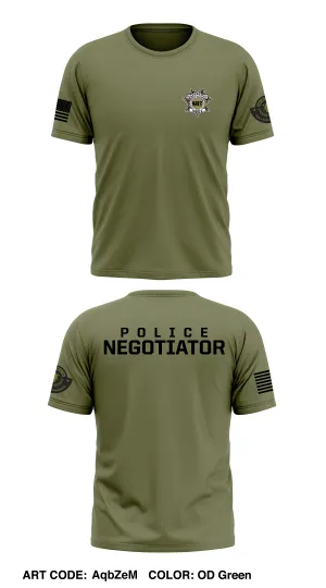 Naperville Police Crisis Negotiation Team  Store 1 Core Men's SS Performance Tee - AqbZeM