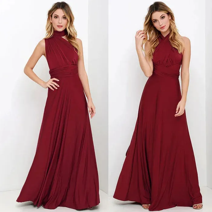 Nava® | Elastic Wrap Dress With Straps