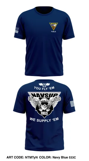 NAVSUP FUELS Store 1 Core Men's SS Performance Tee - NTMTyN