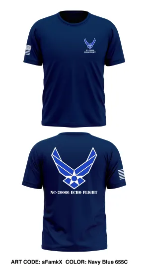 NC-20066 ECHO FLIGHT  Store 1 Core Men's SS Performance Tee - sFamkX