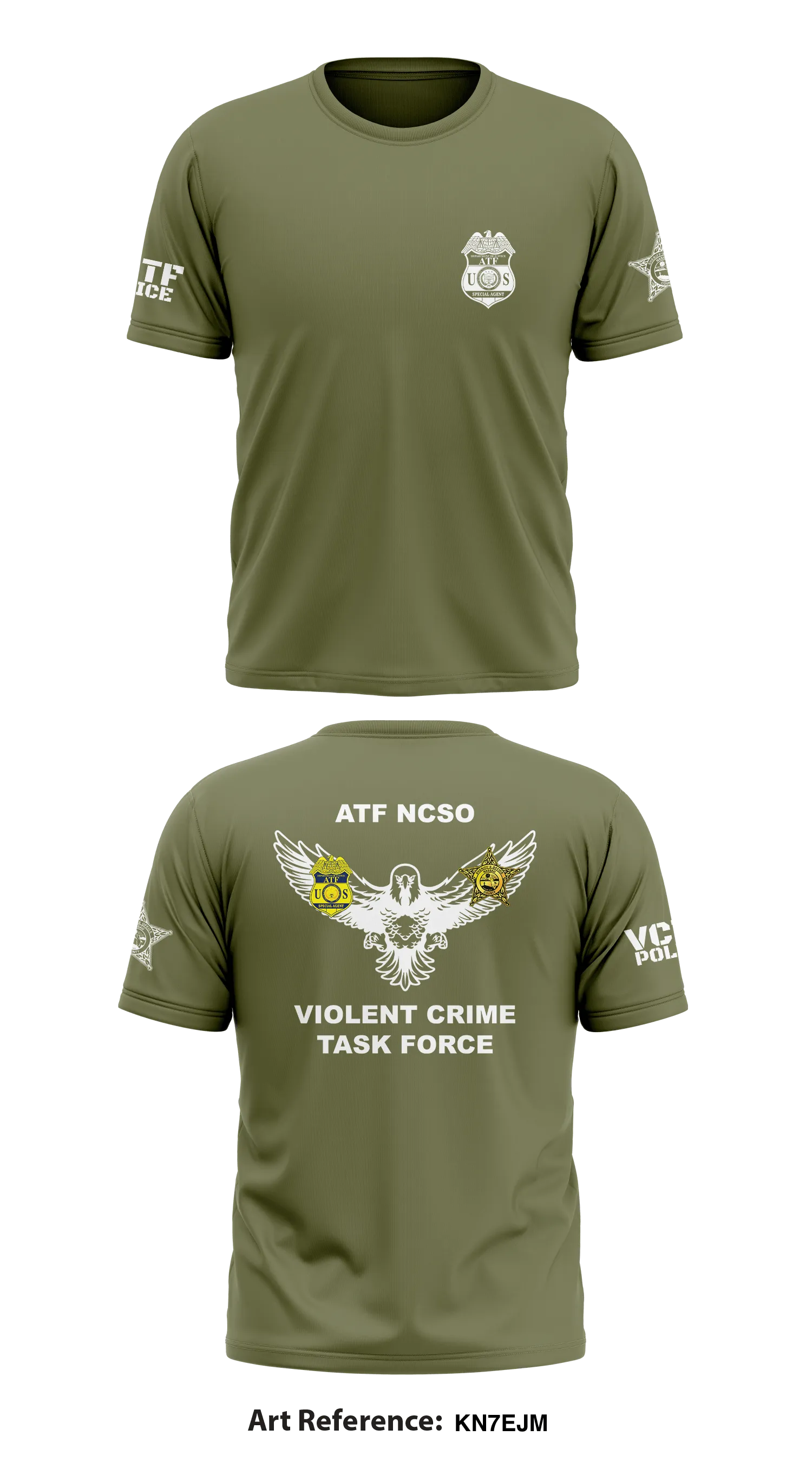 NCSO VCIT Store 1 Core Men's SS Performance Tee - kn7EJM