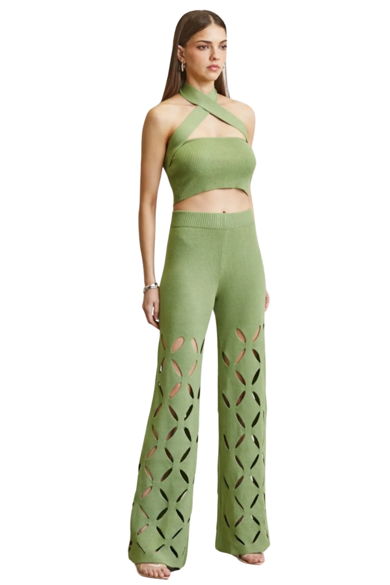 Nealy Knit Pants Set