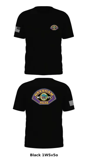 Needham PD Store 1 Core Men's SS Performance Tee - 1WSv5o