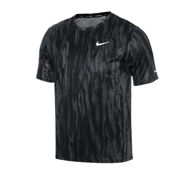 Nike Dri-FIT Wild Run Miler 2.0 T-Shirt - Black Camo
