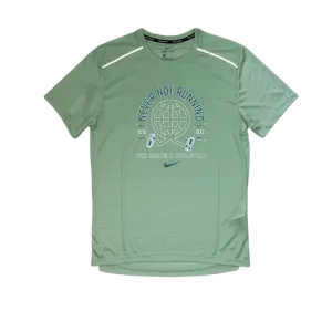 Nike "Never Not Running" Miler 1.0 T-Shirt - Mint Green
