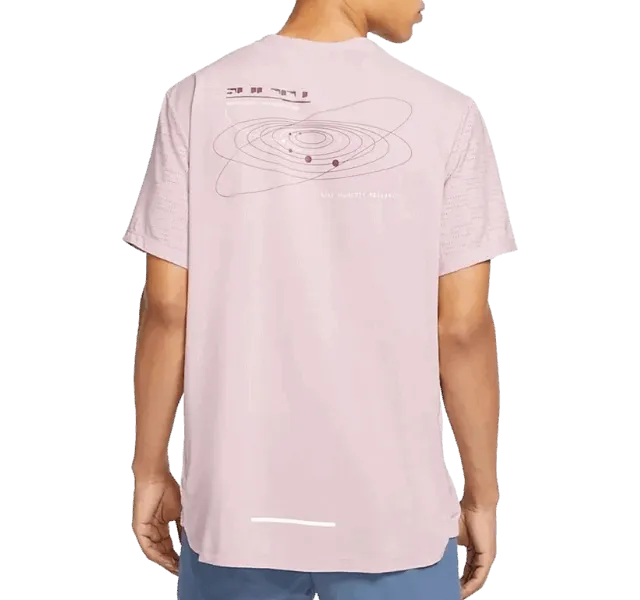 Nike Rise 365 Miler T-Shirt - Pink Foam