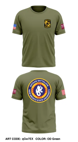 NMSU Army ROTC Store 1 Core Men's SS Performance Tee - qGw7EX