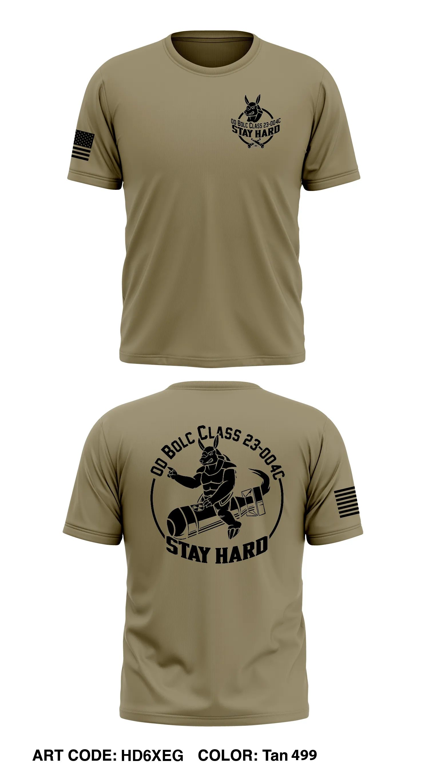 OD BOLC Class 23-004C Core Men's SS Performance Tee - HD6XEG