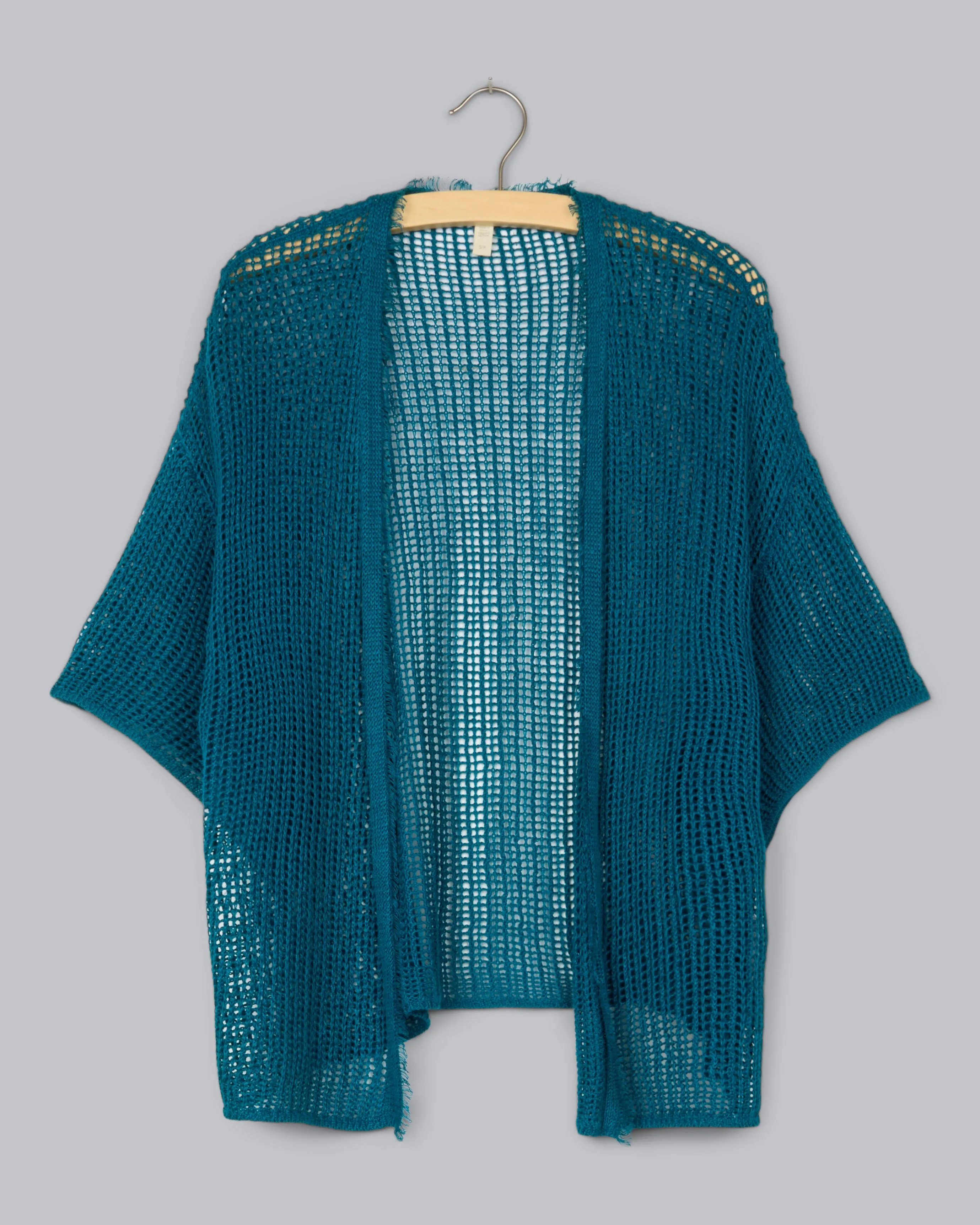 Organic Linen Knit Cardigan