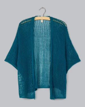 Organic Linen Knit Cardigan