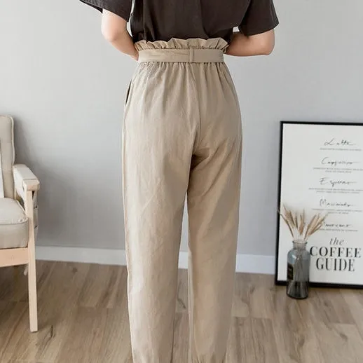 Paperbag Cargo Pants