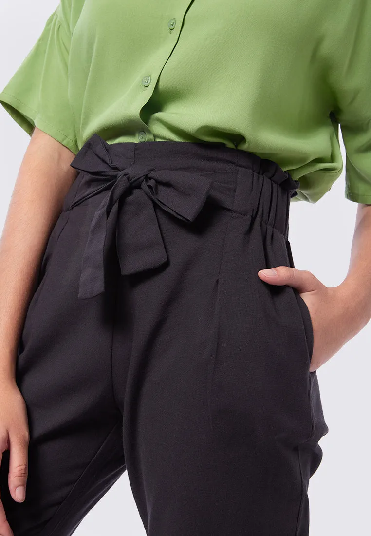 Paperbag Tapered Pants