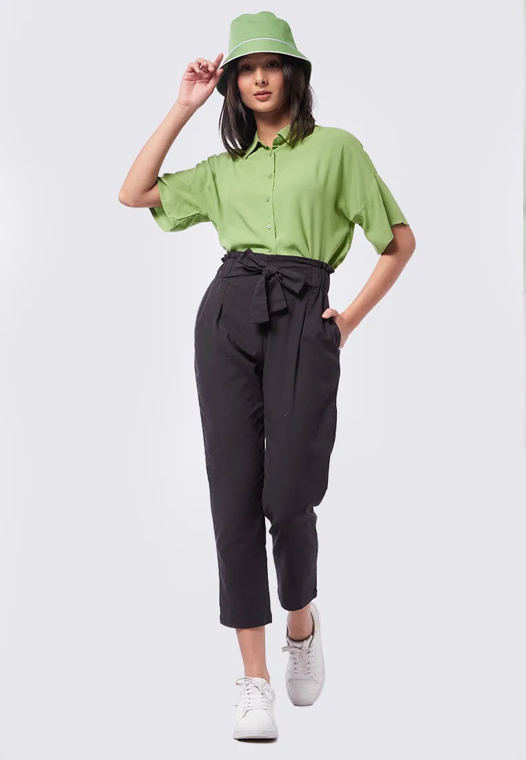 Paperbag Tapered Pants