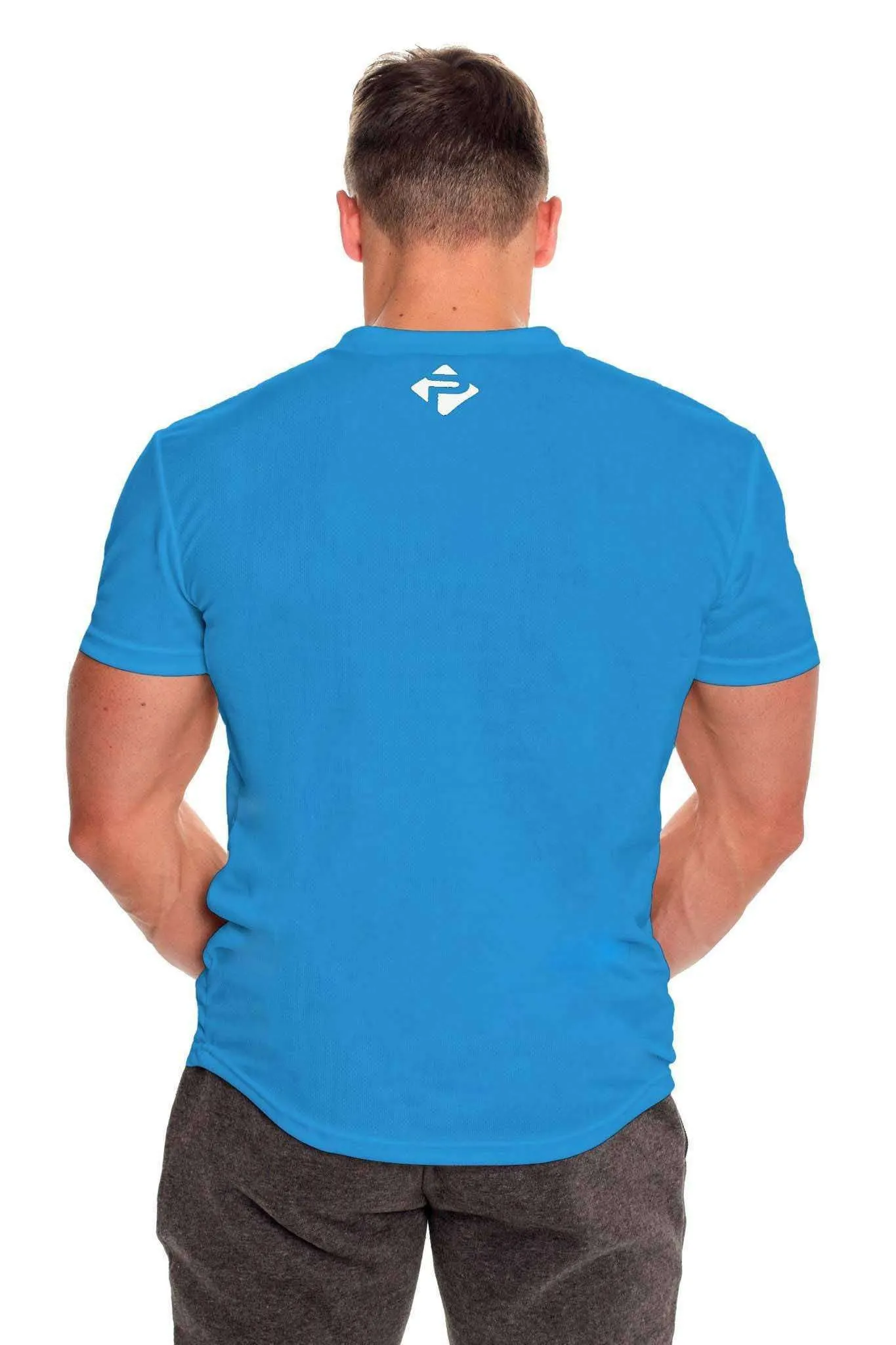 Performance T-Shirt - Small Logo (Blue)