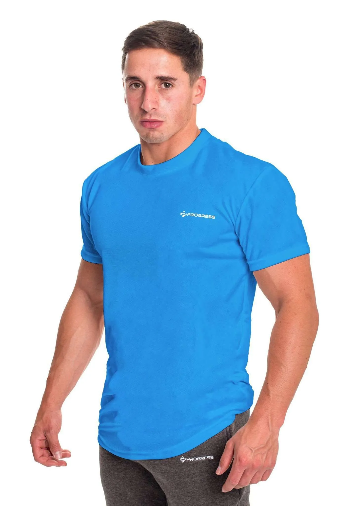 Performance T-Shirt - Small Logo (Blue)