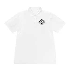 Pizza Passeggio- Men's Sport Polo Shirt - White