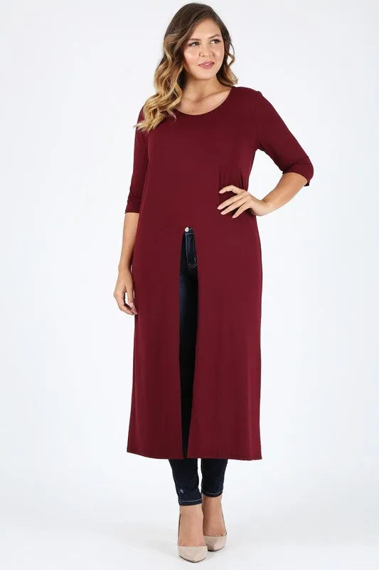 Plus Size Maxi Top
