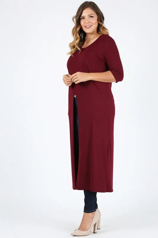Plus Size Maxi Top