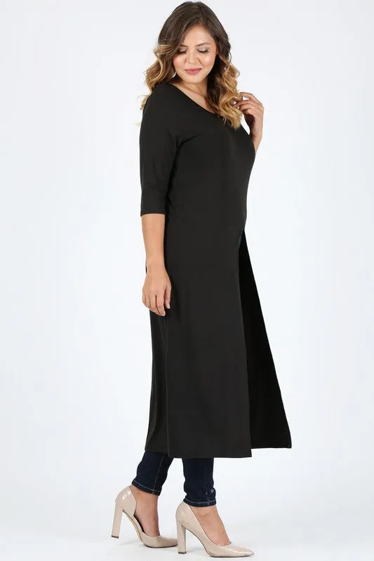Plus Size Maxi Top