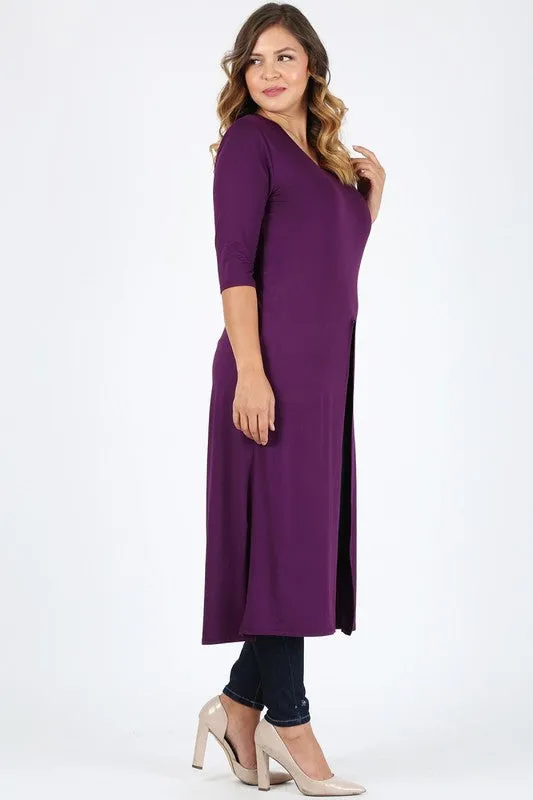 Plus Size Maxi Top