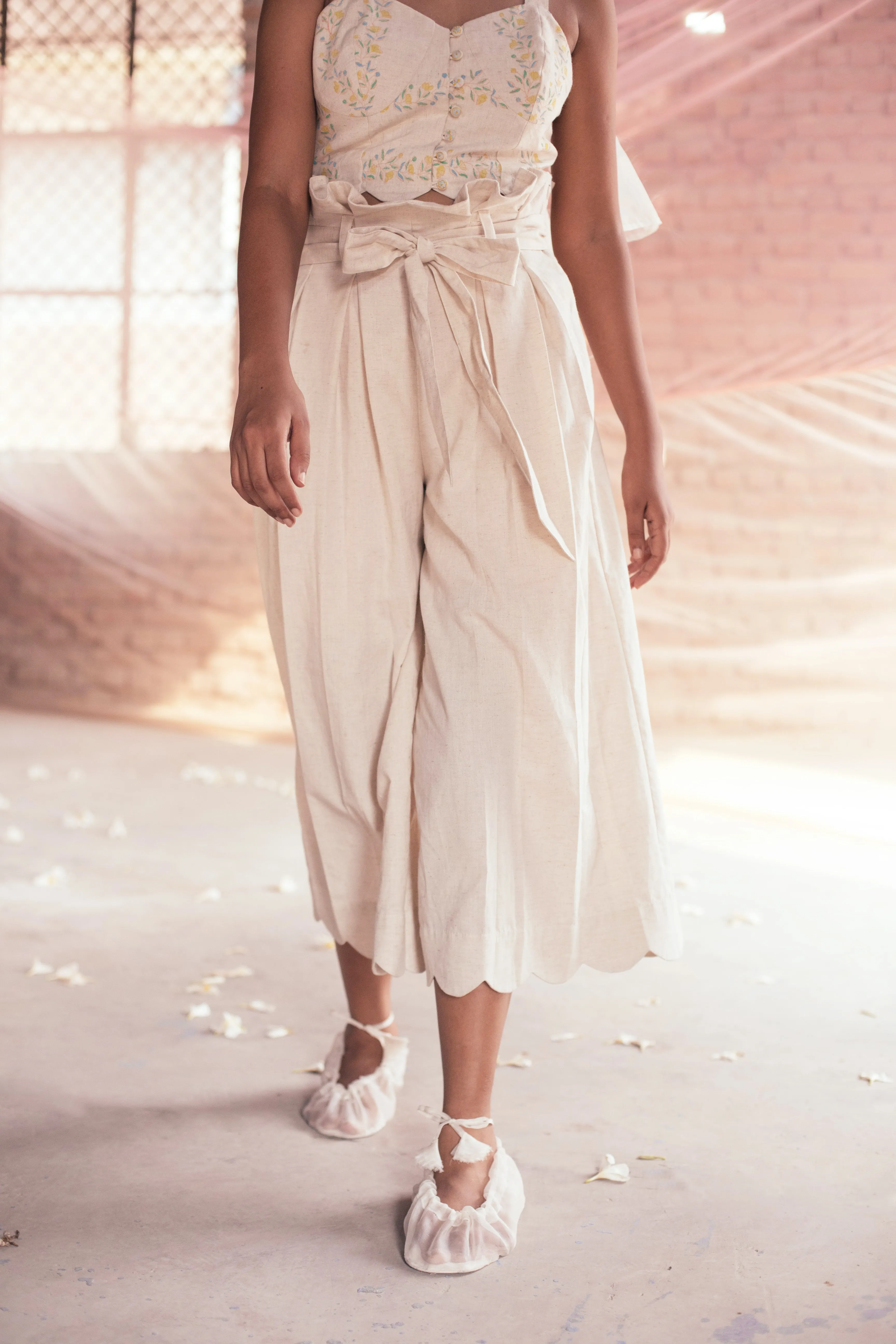 Poppy paperbag pants