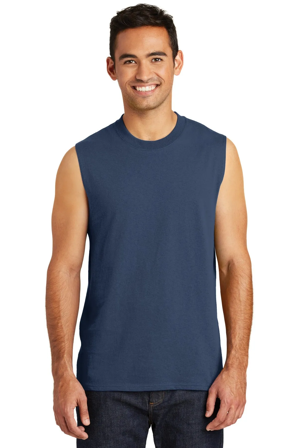 Port & Company ¨ Core Cotton Sleeveless Tee. PC54SL