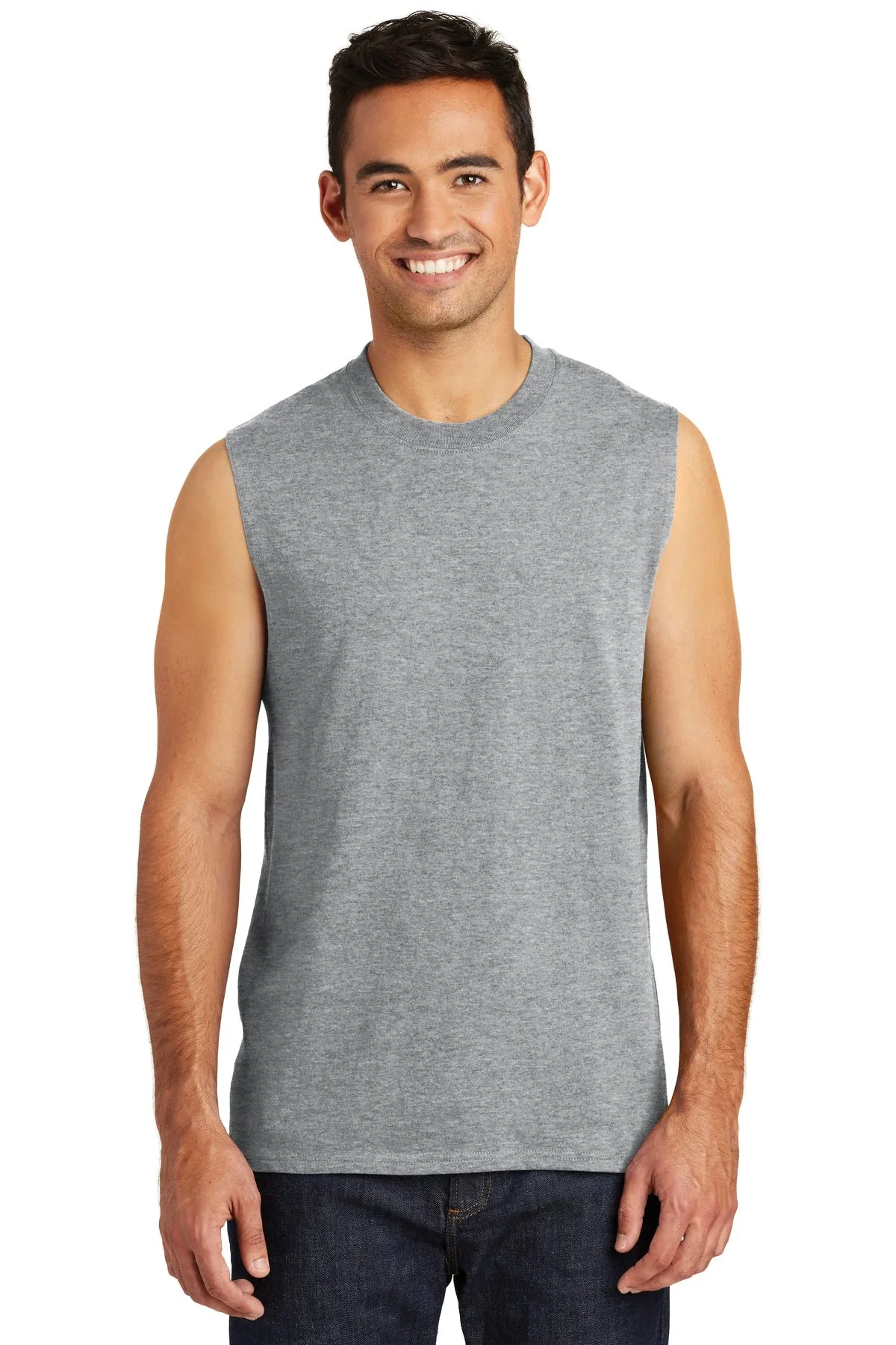 Port & Company ¨ Core Cotton Sleeveless Tee. PC54SL