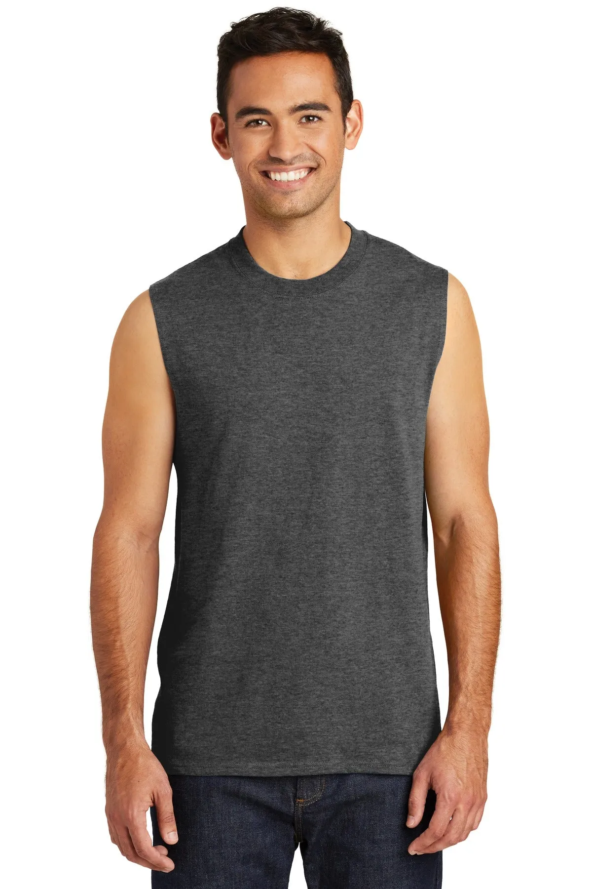 Port & Company ¨ Core Cotton Sleeveless Tee. PC54SL