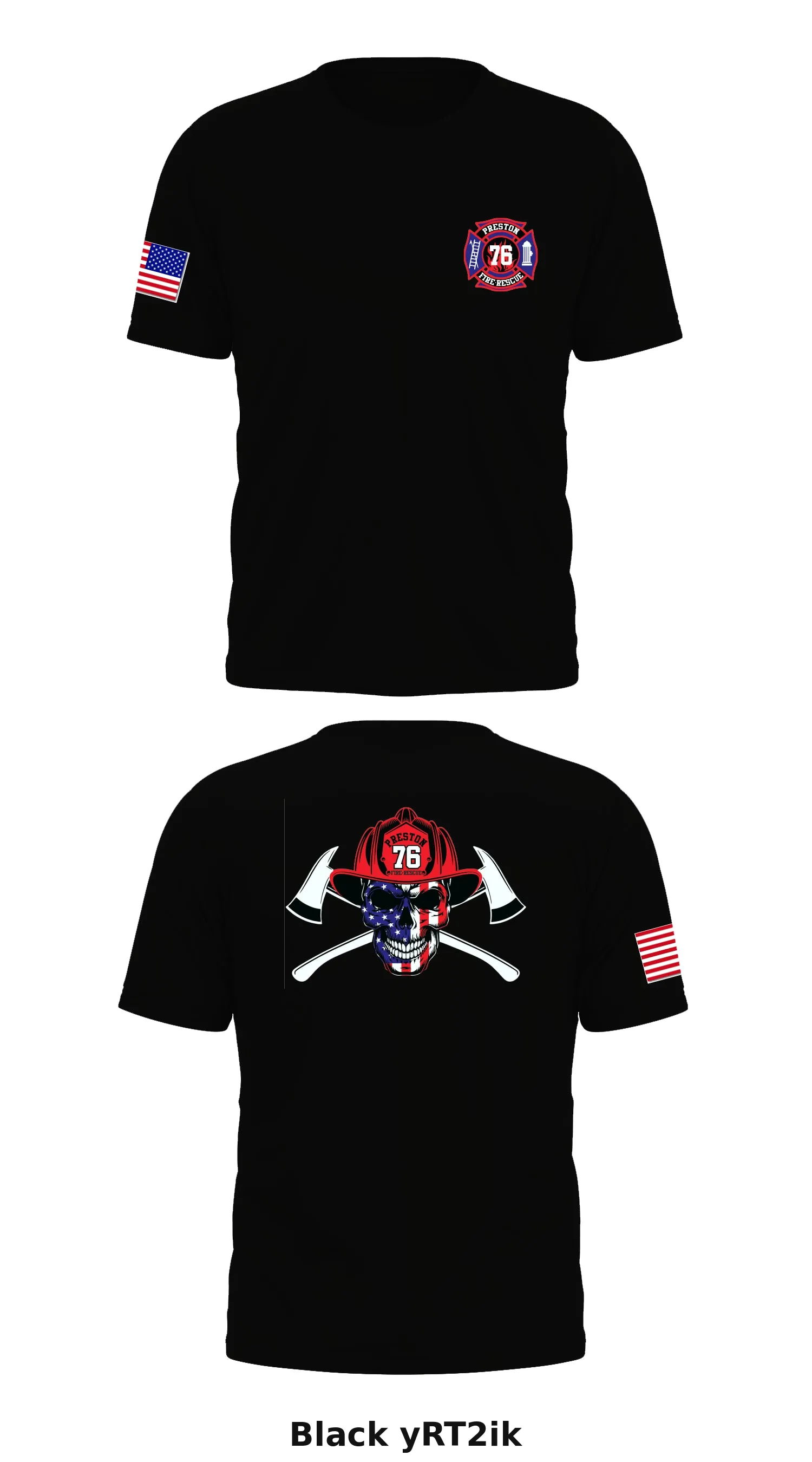 Preston Fire Store 1 Core Men's SS Performance Tee - yRT2ik