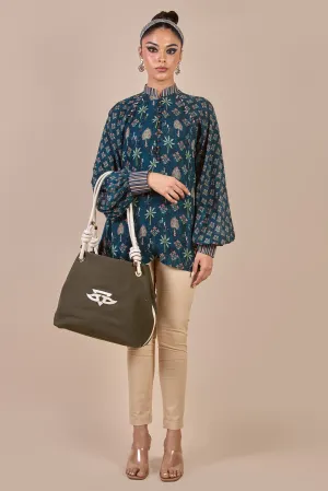 Prussian Blue Long Top