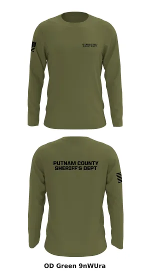 Putnam County Sheriffs Dept Store 1 Core Men's LS Performance Tee - 9nWUra
