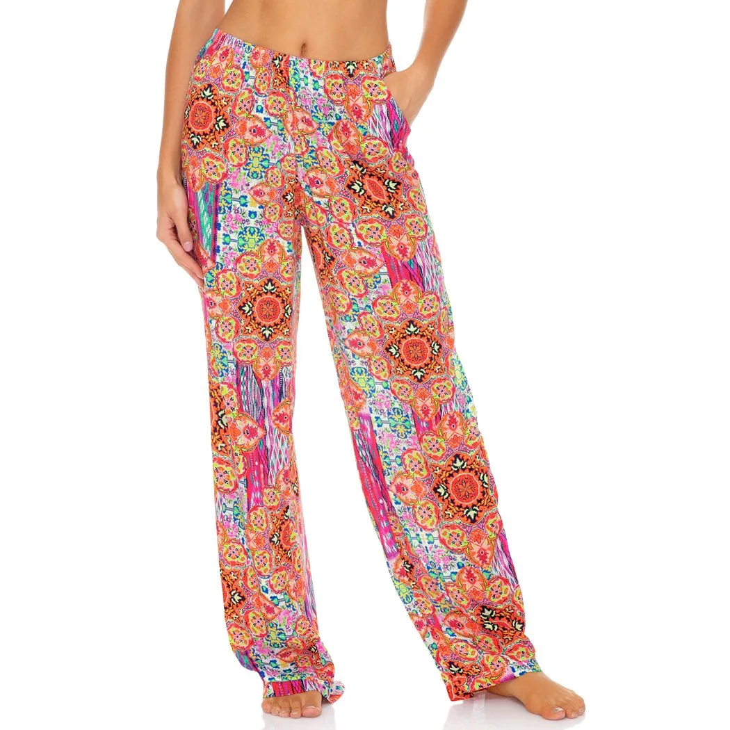 RAYANDO EL SOL - Split Side Wide Leg Pant