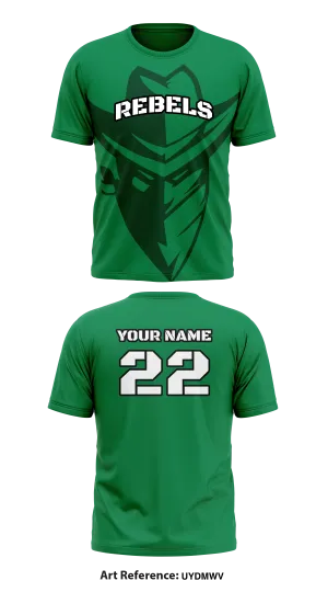 Rebels Baseball Core Men's SS Performance Tee - UyDmWV