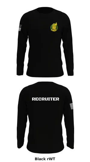 Recruiter Store 1 Core Men's LS Performance Tee - rWT