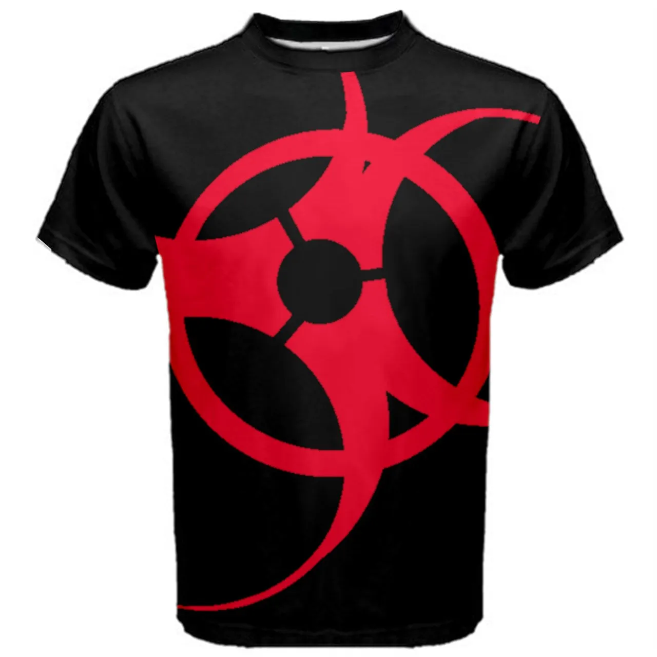 Red bio hazard symbol Cotton Tee