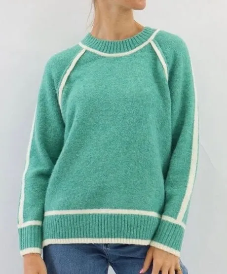 Regina Emerald Wool Blend Jumper