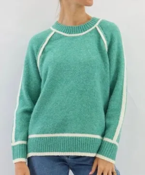 Regina Emerald Wool Blend Jumper