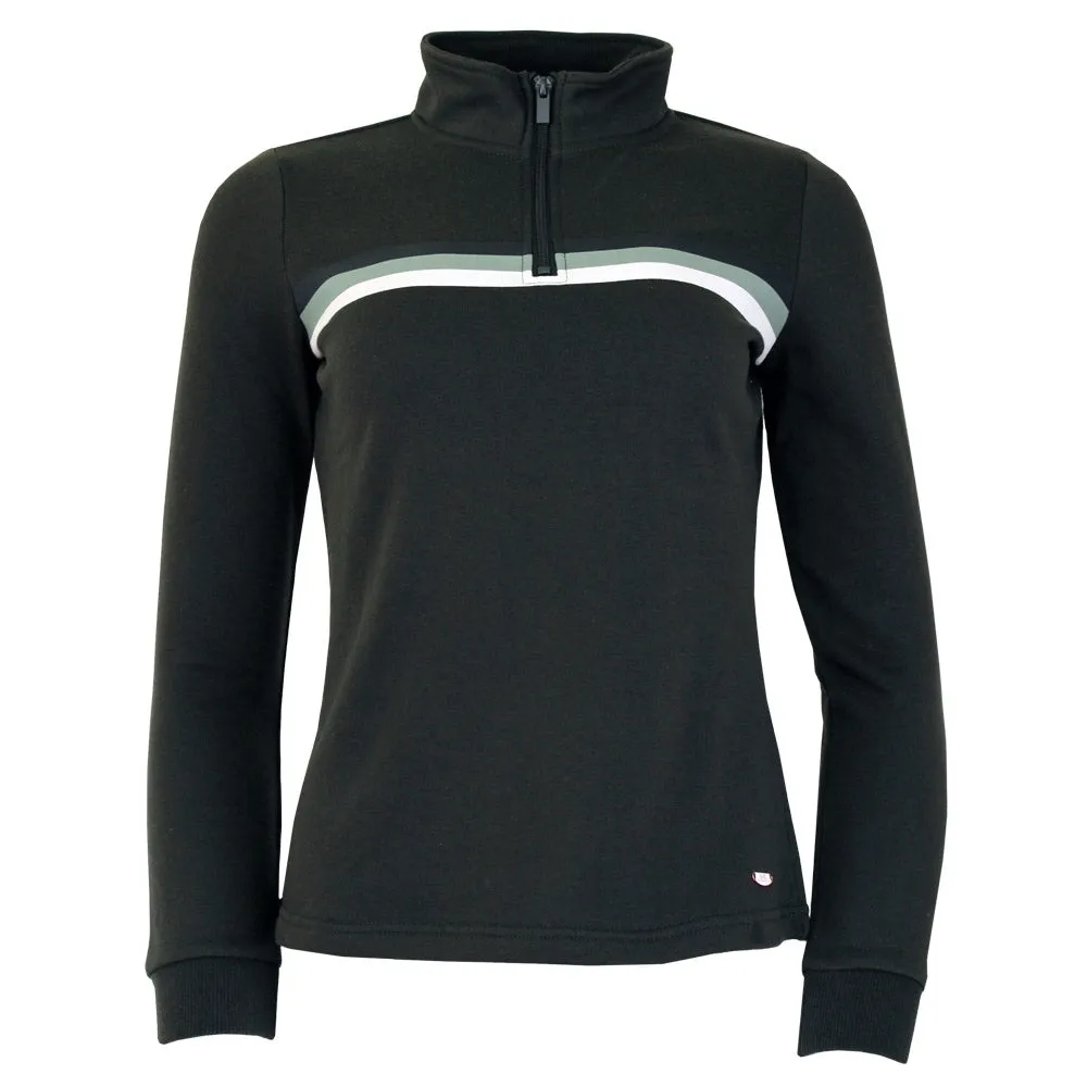 Relax & Renew Kate Half Zip Khaki 1