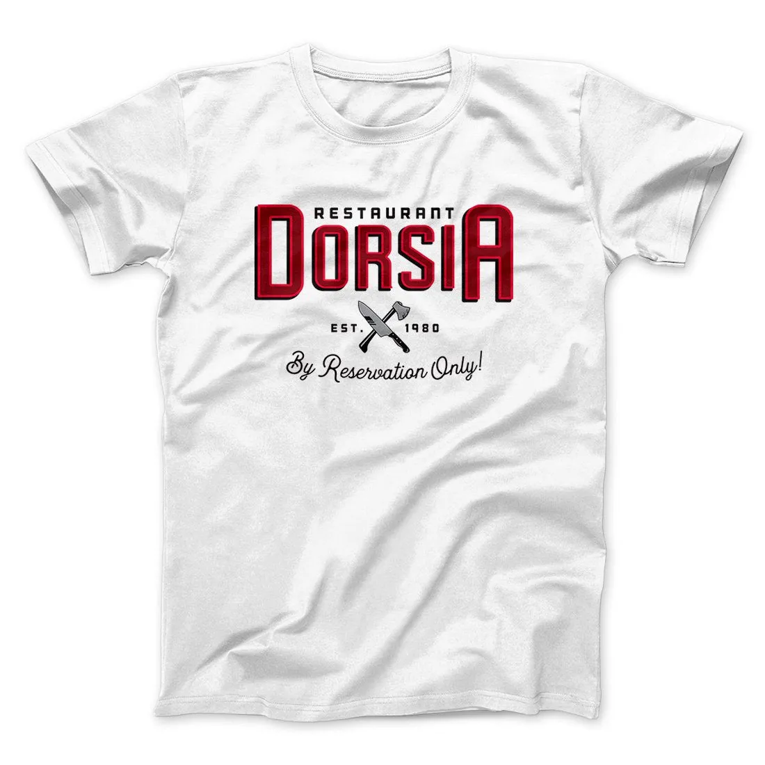 Restaurant Dorsia Funny Movie Men/Unisex T-Shirt