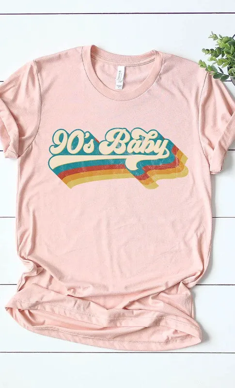 Retro 90's Baby Graphic Tee