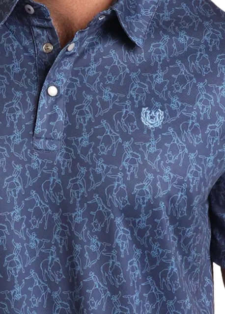 Rodeo Novelty Performance Polo